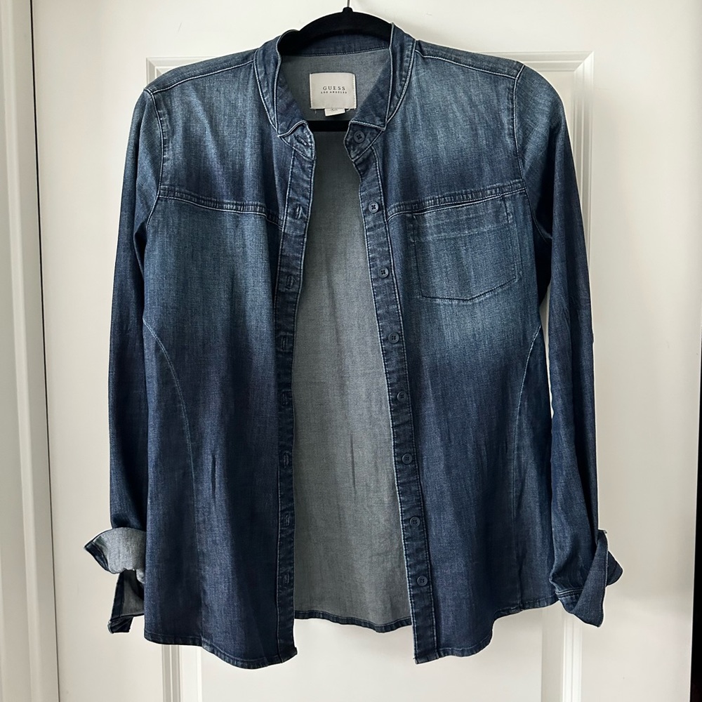 Guess Denim Button Down